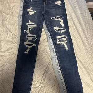 2 pair of american eagle jean
